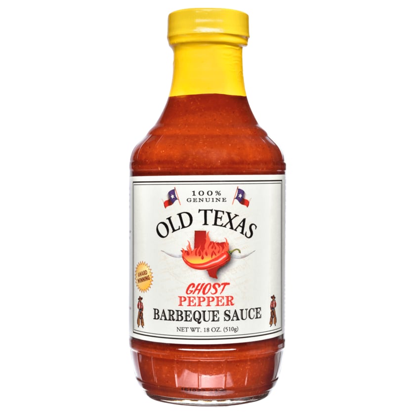 Old Texas Ghost Pepper Barbeque Sauce 455ml